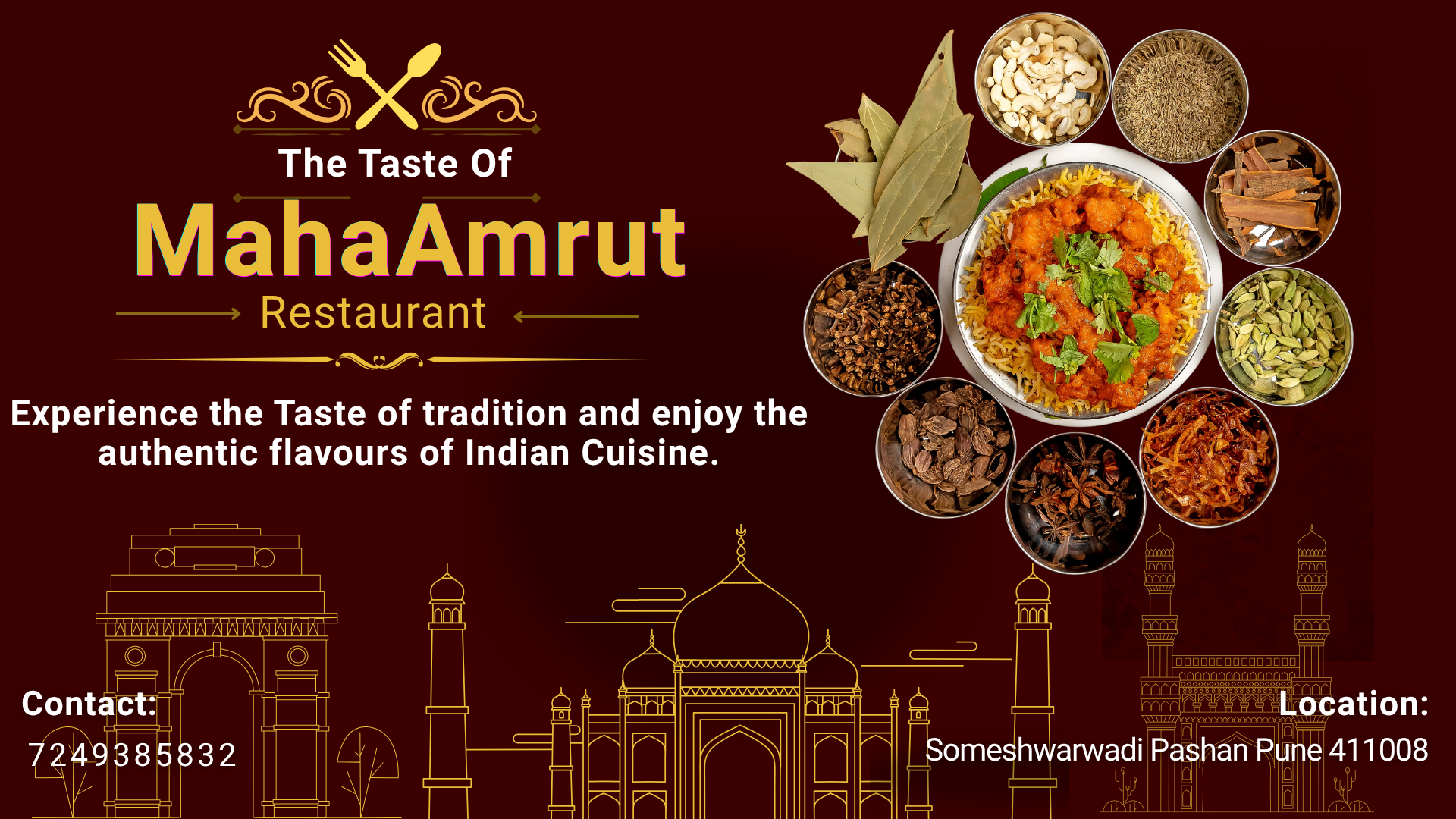 Restaurant Contact in Someshwarwadi Pune